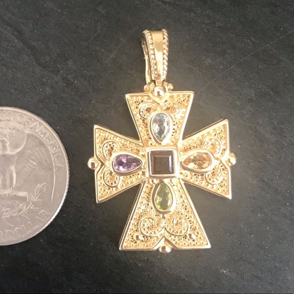 14K gold pendant filled - Picture 6 of 8